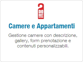 Camere / appartamenti Moduli